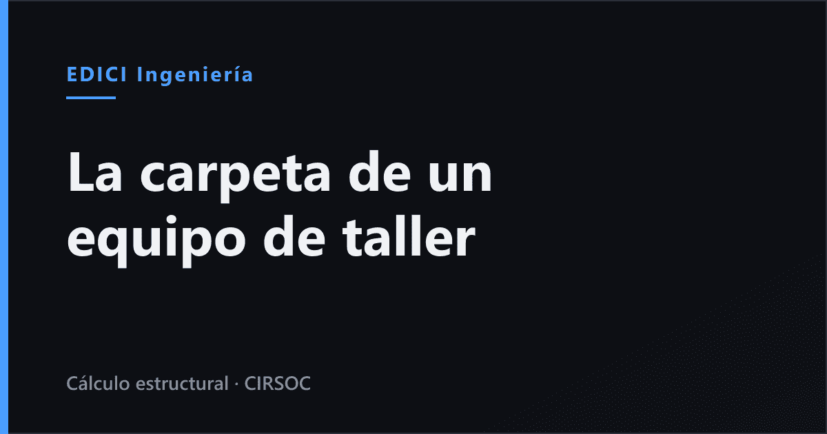 Qué documentación te pide la operadora para recibir un equipo fabricado en taller