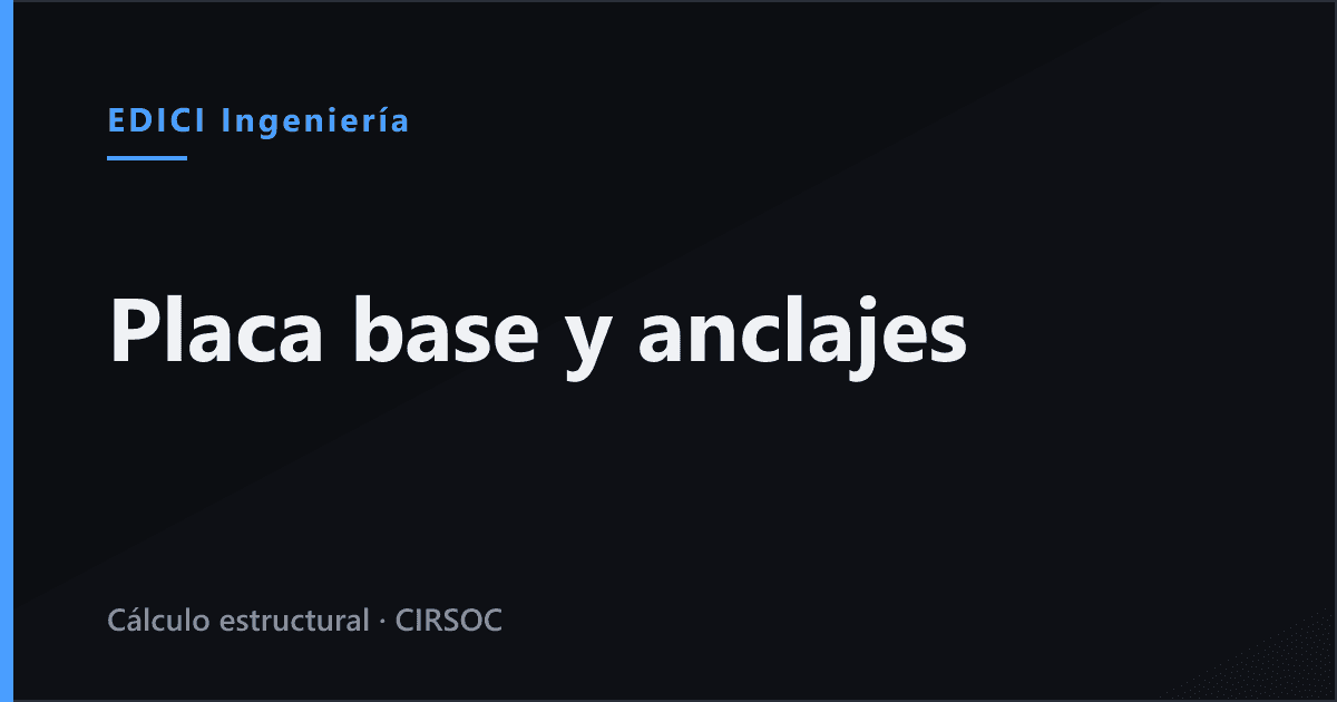 Placa base y anclajes: qué tiene que recibir el taller