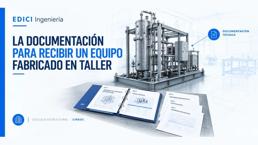 Qué documentación te pide la operadora para recibir un equipo fabricado en taller