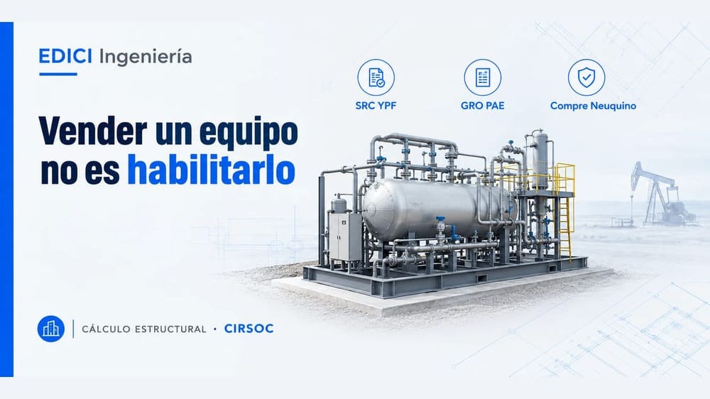 Vender un equipo a Vaca Muerta no es habilitarlo: SRC de YPF, GRO de PAE y Compre Neuquino