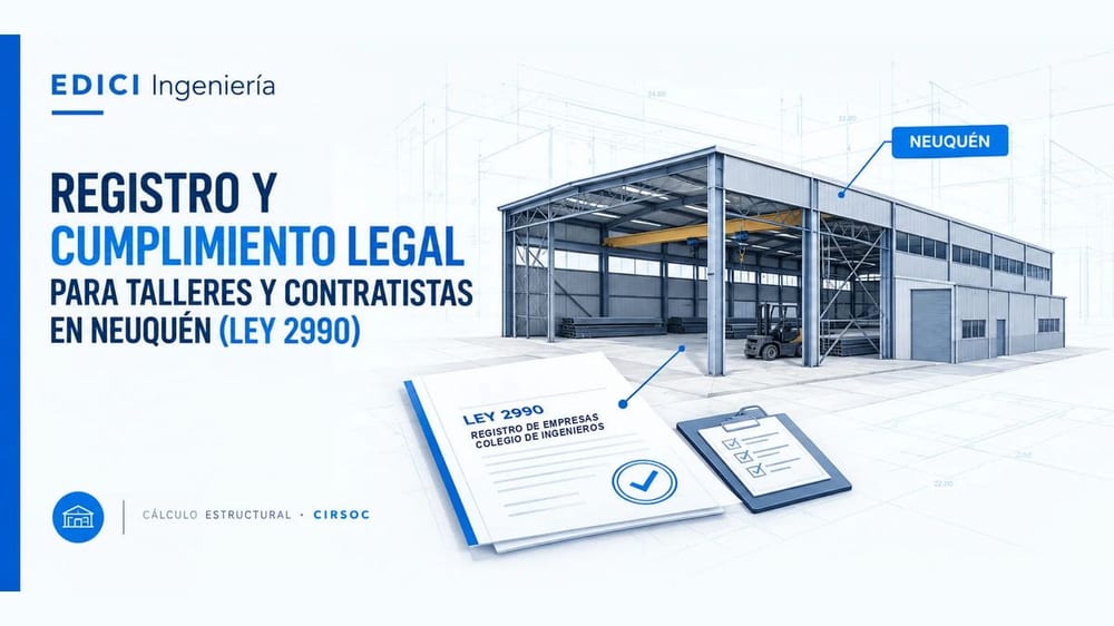 Tu empresa también se matricula: qué le exige la Ley 2990 a los talleres y contratistas de Neuquén