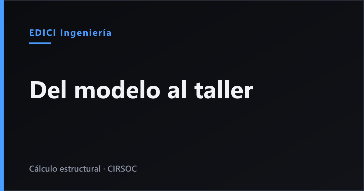 Del modelo al taller: qué archivo necesita cada máquina (DSTV, DXF e IFC)